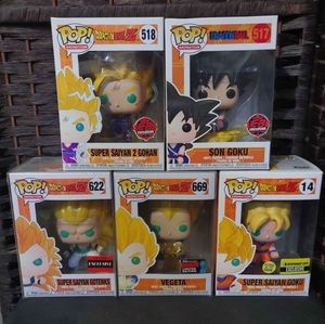 Dragon Ball Z Funko Exclusives